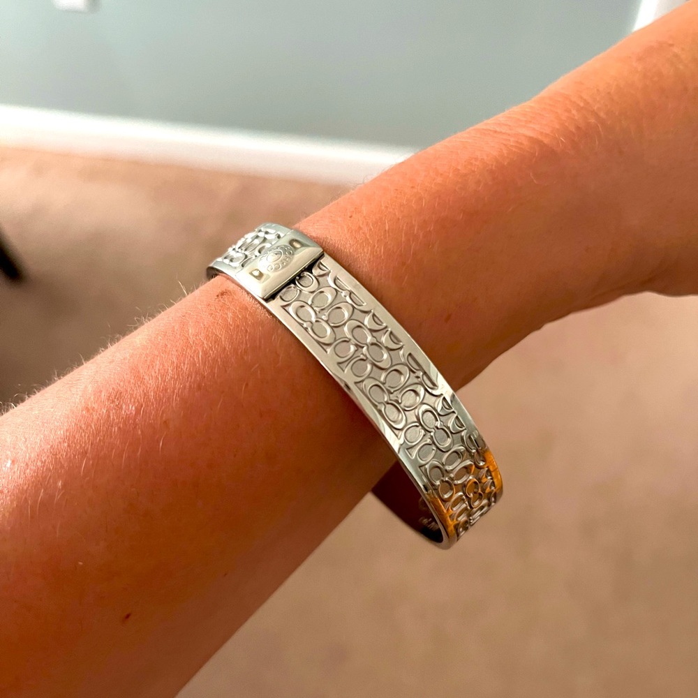 Coach “C” bangle